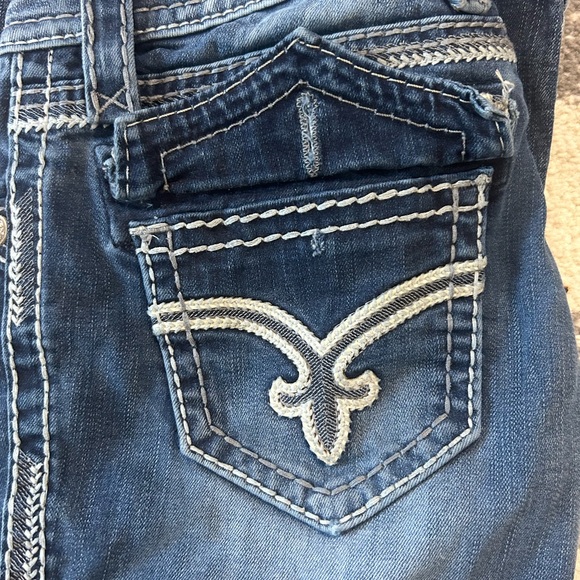 Rock Revival Women's Blue Jeans - Picture 2 of 3